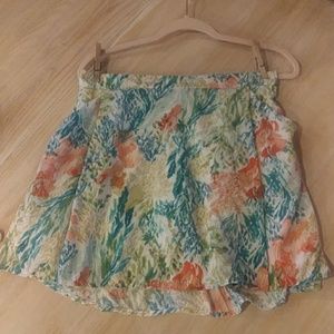 Adorable Print Spring Skirt